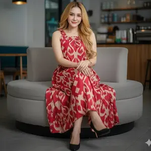 Daster Yukensi Jumbo Ld 110cm Pb 120cm Bahan Rayon Lembut Panjang Wanita Dress Ibu Motif Remaja Nyaman Bali Ukuran Pas Bahan Nyaman untuk Keseharian Santai Dewasa