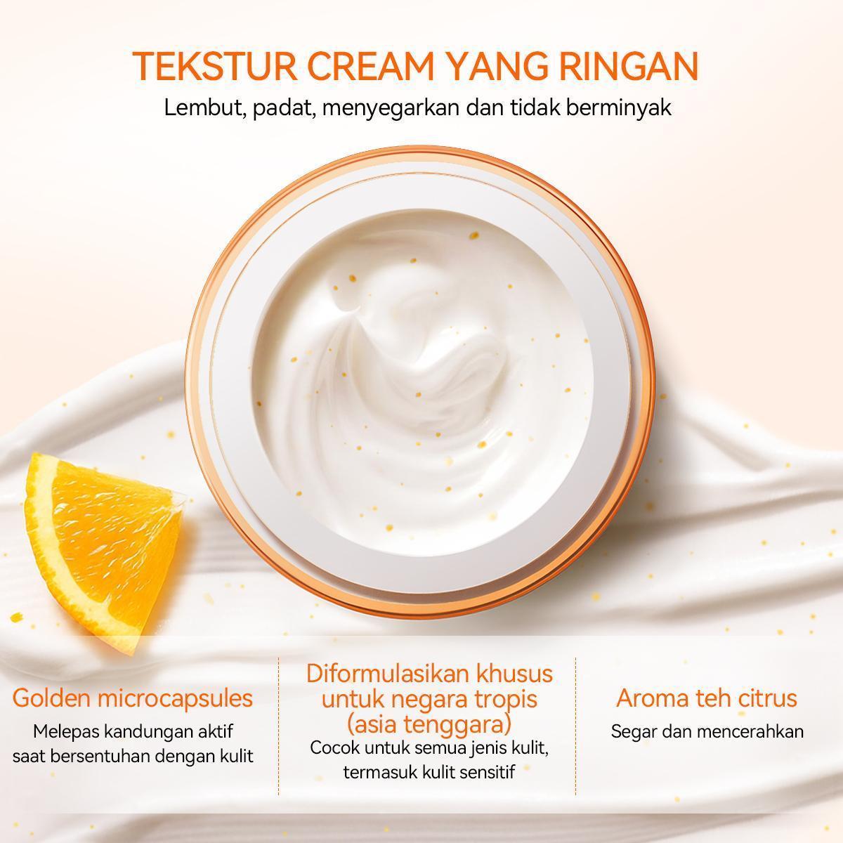 [LIVE] [RETSERIES] [BUY 2 GET 6] LANBENA Duo Retinol & VItamin C Cream 30g | Anti-Aging & Repair Kulit | Ceramides Peptide Mencerahkan Melembapkan Mengurangi Kerutan