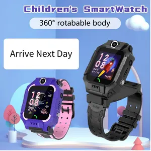 Smartwatch anak Q19 Anti Air Jam tangan anak 2G anak Gps Digital Smartwatch 360° Rotation anak Waterproof Kids SmartWatch
