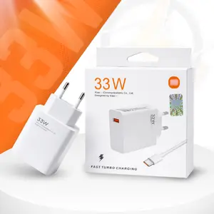 Charger XMI 33W Type C Turbo Fast Charging Original 100% / 1Set Adapter Kabel Cas Super Cepat