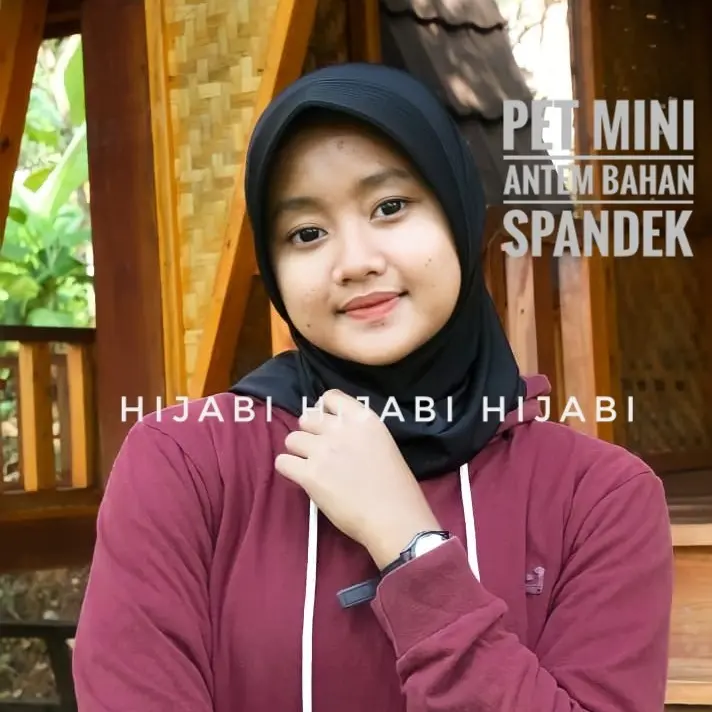 Hijab Instan Sport Pet Mini Antem Atau Pad Kecil Spandek Bergo Kerudung 5