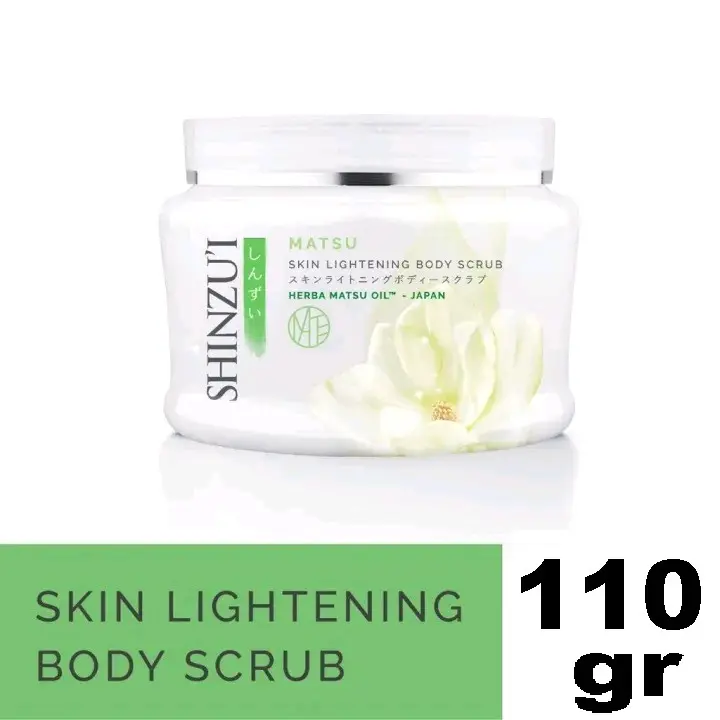 shinzui skin lightening body scrub 110gr 3