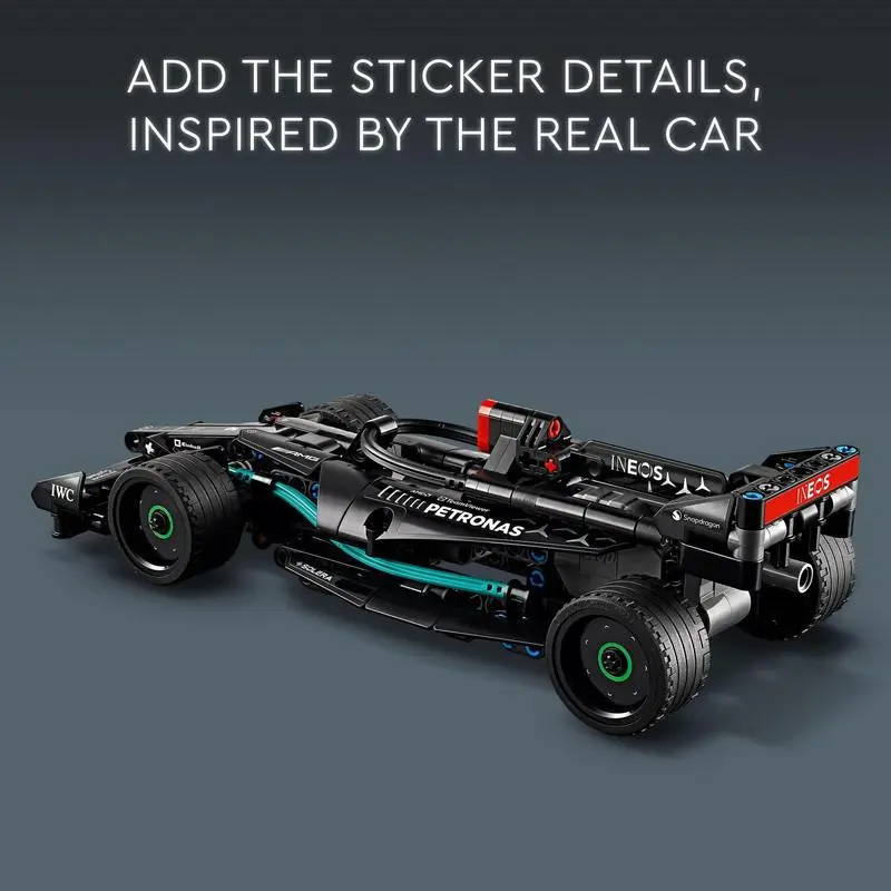 LEGO Technic 42165 Mercedes-AMG F1 W14 E Performance Pull-Back (240 Pieces) Mainan Balok (7 Tahun+) 4