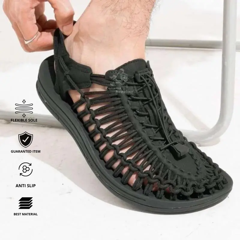 Sepatu Sandal Tali Unisex 36-45 Sendal Gunung - Sendal Outdoor - Sandal Pria Wanita sandal karet 4