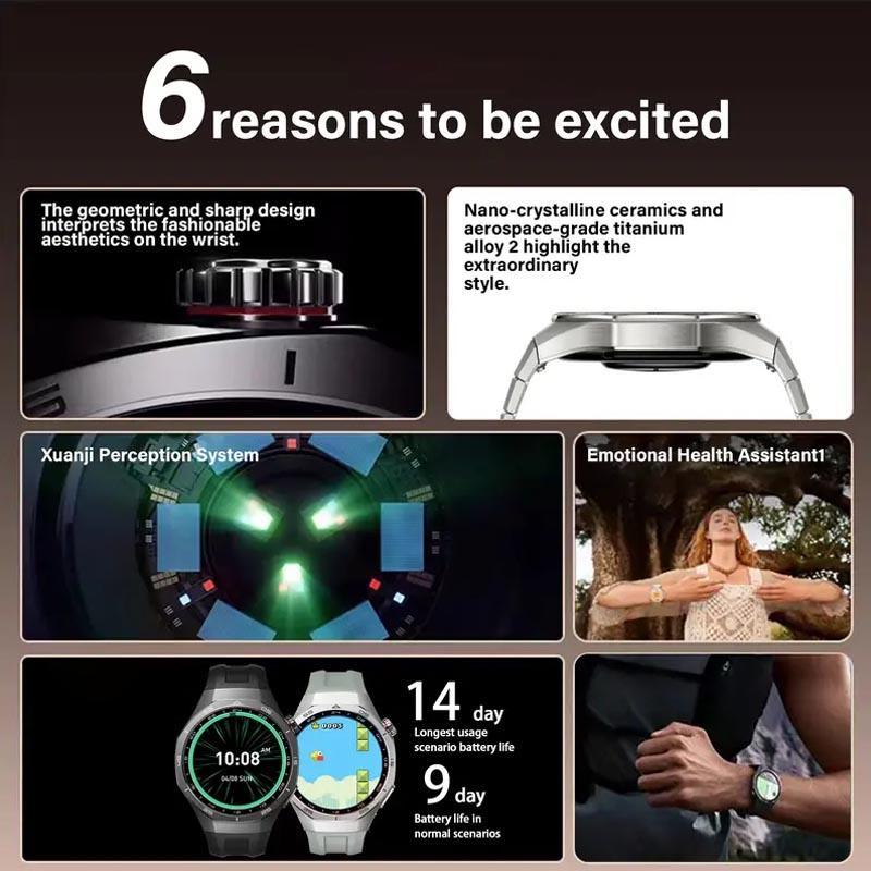 (BISA COD) Smartwatch PRO Jam Tangan Pintar - Jam Tangan Pria & Wanita dengan Layar 1.52 Inci HD, Bluetooth, Kalkulator, Smartwatch Sport & Sehari-hari,Fungsi panggilan Telepon