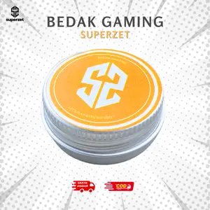 Superzet Bedak Gaming Premium Licin Untuk Bermain Game Konsol Ponsel Hp Pro 1 30gr sarung jempol royal dust