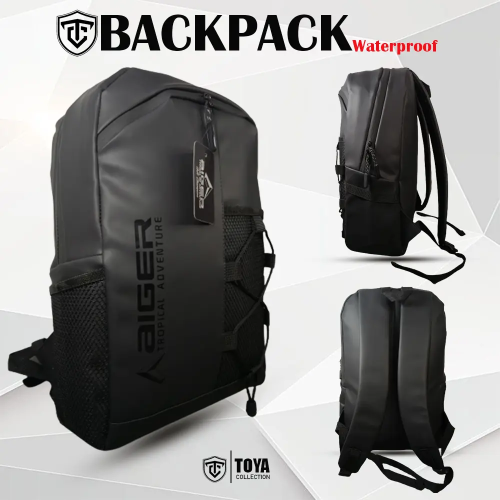 BACKPACK PRIA WATERPROOF A002 / Tas Ransel Pria Anti air / Tas ransel Kerja / Tas Ransel Sekolah