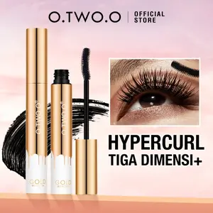 O.TWO.O Mascara Waterproof Long Lasting Volumizing Lengthen Eye Lash Makeup - Gold Kuning