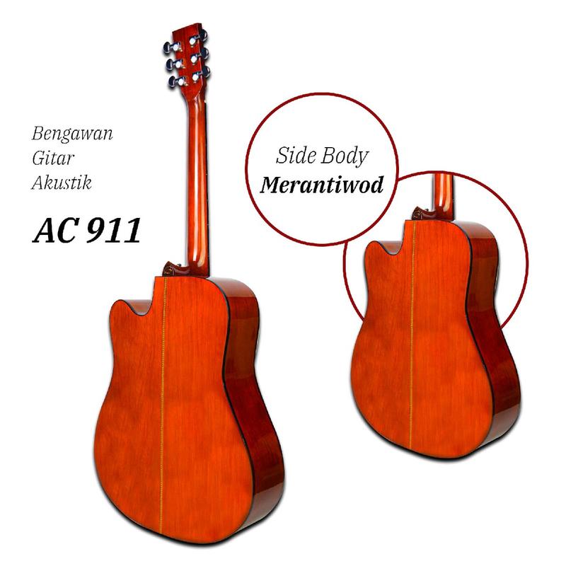 Bengawan Gitar AC 911 Akustik Elektrik 5
