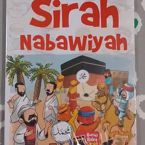 Komik Edukatif SIRAH NABAWIYAH - Buku Edukasi Sejarah Nabi Muhammad Untuk Anak Full Color Ilustrasi Menarik