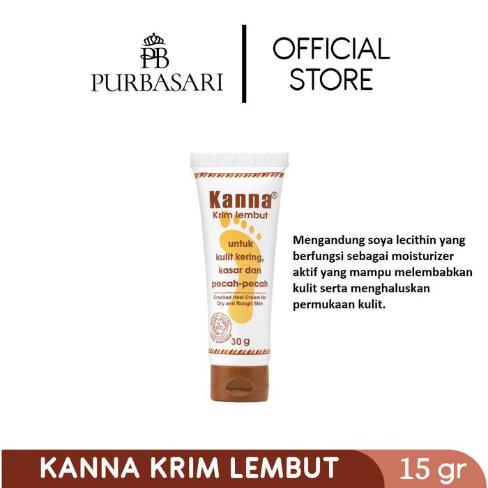 Gambar Kanna Krim Lembut 15gr, krim  kaki Hand Tangan - 15 gr dari Purbasari Indonesia Kota Administrasi Jakarta Selatan 5 Tokopedia