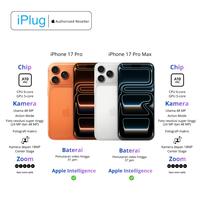 Gambar Resmi-iPhone 17 Pro Max Garansi Resmi Indonesia 1 (satu) Tahun - Original - Cosmic Orange, 256GB dari iPlug Store Kota Medan 2 Tokopedia