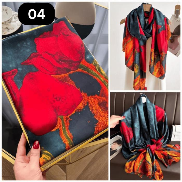 Gambar [Toko1973] ANTOINETTE 180X90cm Korean syal scarf leher scarf tas neck scarf pashmina bohemian gypsy hijab bandana - 01 dari Toko 1973 Kota Administrasi Jakarta Barat 5 Tokopedia