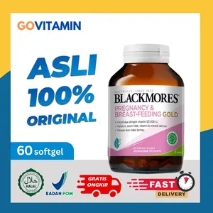Blackmores Pregnancy and Breastfeeding Gold 60 Kapsul BPOM Kalbe