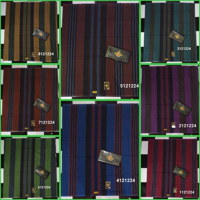 Product Introduction of wadimor sarung  Dewasa berkualitas cocok untuk Pria Muslim Santri  Lebaran Remaja Motif Hitam murah obral 0
