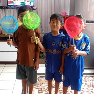 Serokan Pencedok Saringan Ikan Jaring Lipat Teleskopik Aquarium