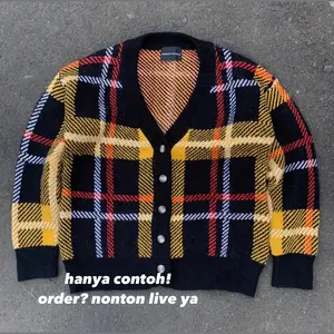 knitwear pria lengan panjang 1-100 Santai