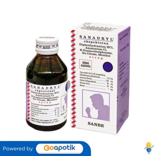 SANADRYL EXPETORAN SIRUP 120 ML