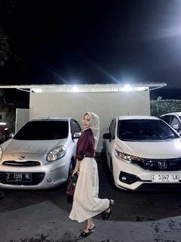 Product Review of TITIKSTORE.ID-Joy Skirt-rok flare Wanita Korean Style- Bahan semiwoll lokal_Model Panjang & Midi Bawahan Cewek Maxi from n**a 0