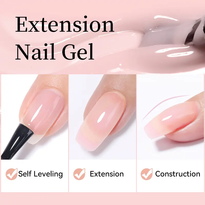 Sơn Gel Làm Móng Nối Dài, URSUGAR, 15ml, Có Màu, UV Và Đèn LED, Ngâm, 57212 7
