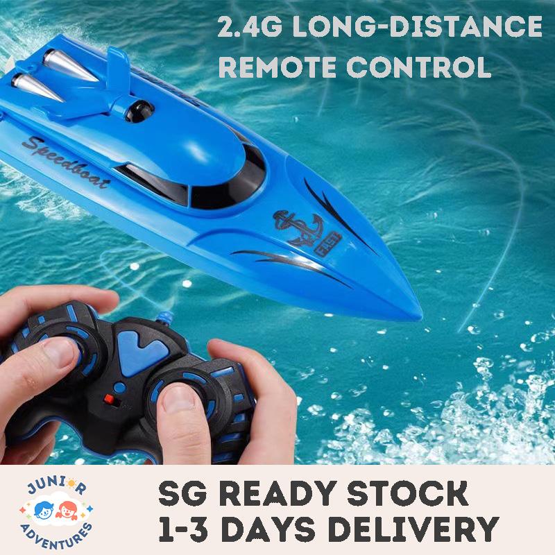 Electric remote-controlled speedboat 2.4G Long-Range Wireles - TikTok ...