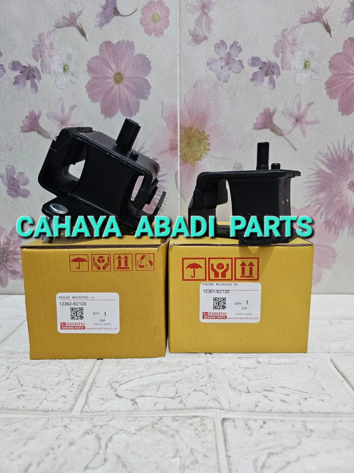 DUDUKAN MESIN GRAND MAX+ENGINE MOUNTING KANAN KIRI GRAND MAX LUXIO 1 SET 2 PC