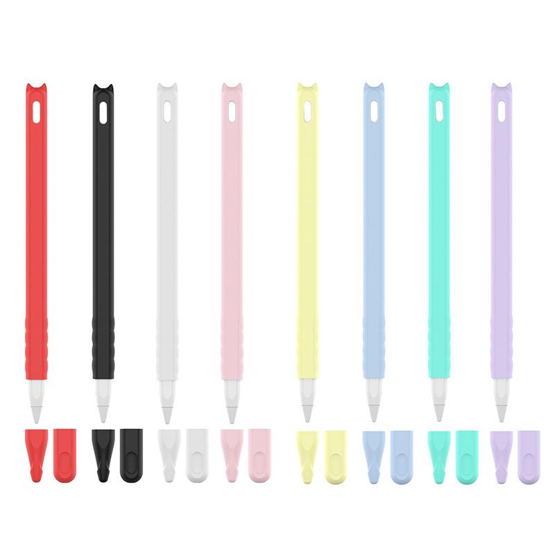 Product Introduction of Compatible for apple pencil case 2 gen non-slip case cover soft silicone Protective Case 22