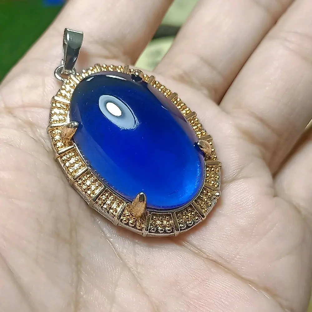 liontin bandulan king safir 20x30 mm Kalung untuk anak muda juga mantap harga promo
