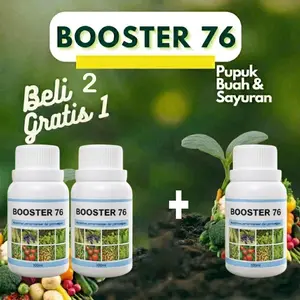[BELI 2 GRATIS 1] BOOSTER 76 HORMON PEMBUNGAAN DAN PEMBUAHAN SUPER 250 ML