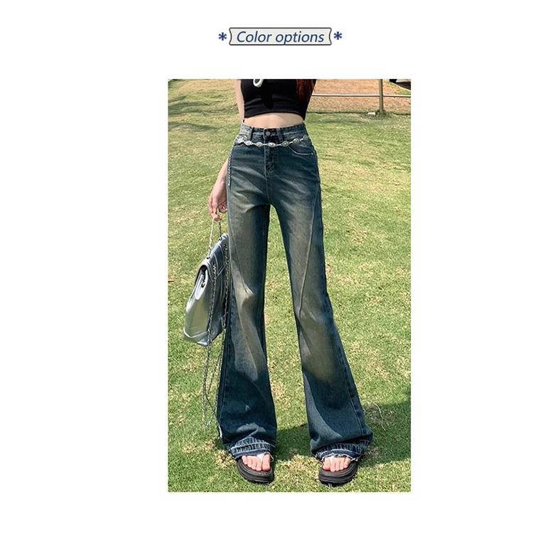 Product Introduction of Celana Jeans Wanita Highwaist Cutbray Jumbo Baggy Pants  Biru - Panjang wide leg jeans high  waist loose jeans  cutbray flare jeans gombrong retro denim outfit 2025 cut bray 001 1