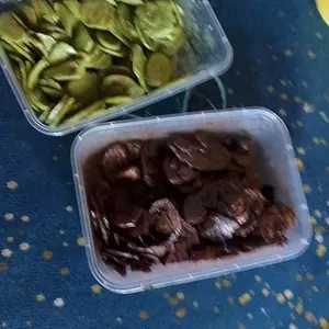 (BELI 1 GRATIS 1) Keripik Coklat Lumer 1000 ML | Keripik Pisang Coklat Cemilan Termurah By Raja Pisang