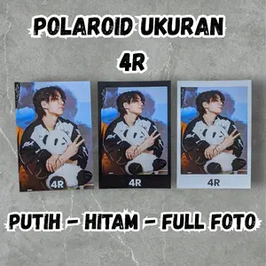 CETAK FOTO 4R Warna Putih Hitam Full Foto 32-104 Foto. Kualitas Jernih.