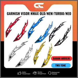 GARNISH VISOR NMAX OLD NEW TURBO NEO NEO S AKRILIK PEMANIS MOTOR