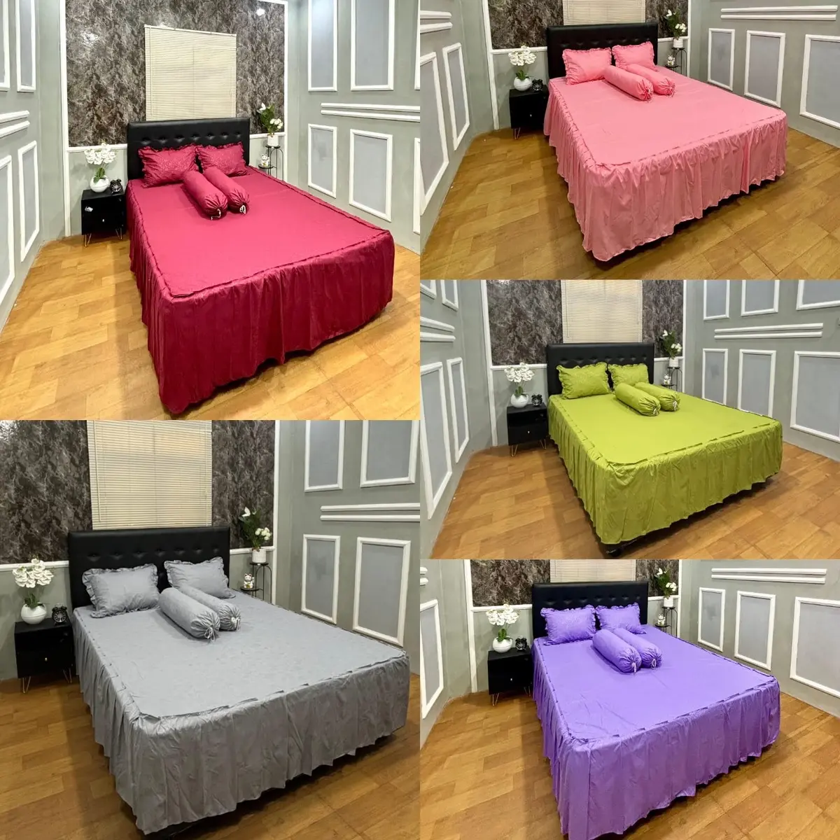 SPREI RUMBAI EMBOS POLOS TINGGI 20 UKURAN 120 160 180 200 // SPREI HOME MADE