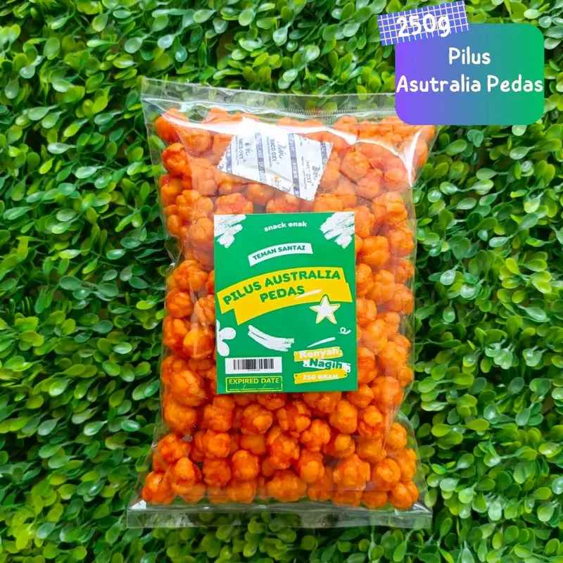 SNACK ENACK - PILUS AUSTRALIA 250GR cemilan murah jajan enak 1
