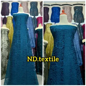 Kain Brokat Gliter/Brokat Cordnelly/Bahan Kebaya