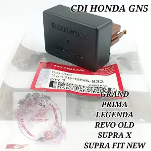 CDI Unit Honda GN5 Asli untuk Motor Grand Legenda Prima Supra X Supra Fit NEW REVO Lama SDI Gren SIDIAY Green SIDIAI Repo Baru CIDIAY Levo Old CDAY Lepo SEDIAY SIDIAE
