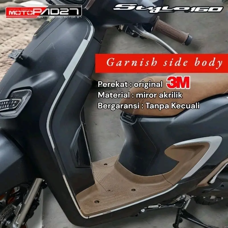 Garnish List Body STYLO 160 Akrilic Sepasang