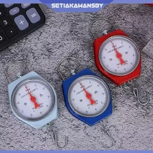Timbangan Gantung Manual 10 Kg Hanging Scale Timbangan Travel