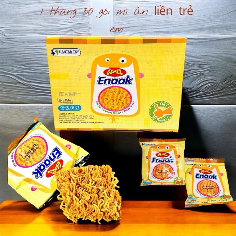 1 THÙNG MỲ ĂN LIỀN ENAAK VỊ TRUYỀN THỐNG 30 GÓI