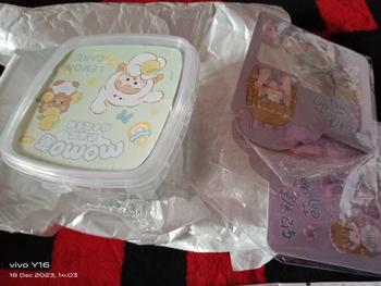 Product Review of Set pelekat gula-gula getah berkilat untuk kanak-kanak, 66 keping, kartun kreatif dalam tin, kad Guka, Deco, bahan DIY from 🐎**🐎 1