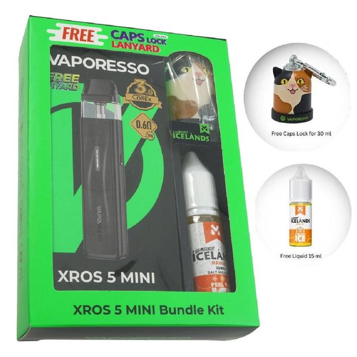 vaporesso xros 4 colours Vaporesso XROS 5 Mini Kit Pink 2 ml – Pod System & Technology