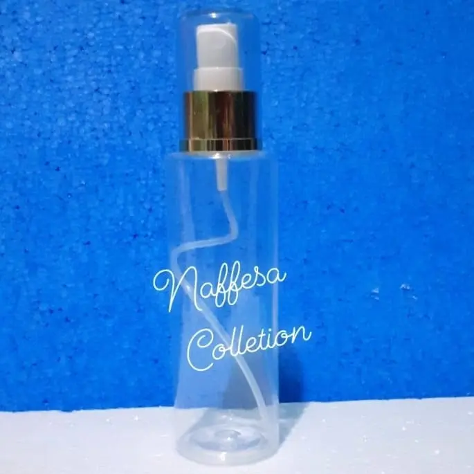 L➸4W BOTOL SPRAY 150ML / BOTOL RF 150ML TUTUP SPRAY GOLD FULLCAP V✔9T