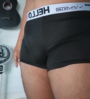 Product Review of [BARU] Boxer Celana Dalam Pria Dewasa Fashion Men Hello On Me Cook High Quality Remaja Jumbo Sampan Katun Bahan Adem Lembut 3XL 4XL from 4**l 1