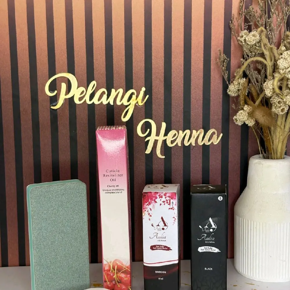 Maroon + Hitam + Serum + Buffer