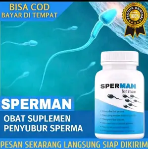 SUPERMAN - Vitamin Penyubur Sp3rma Pria dan Suplemen Cepat Hamil ( PROMIL ) Herbal Alami