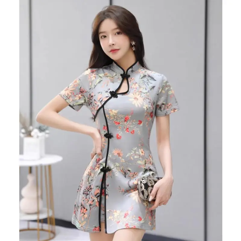 CNY Cheongsam 2 pcs Set Wanita Premium TM 0530 0