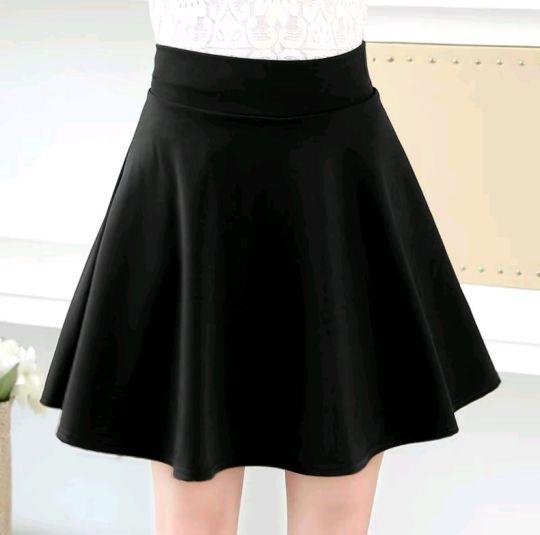 Product Introduction of Rok Midi Flare Skirt/Rok Pendek Scuba Wanita Fit Mini 4