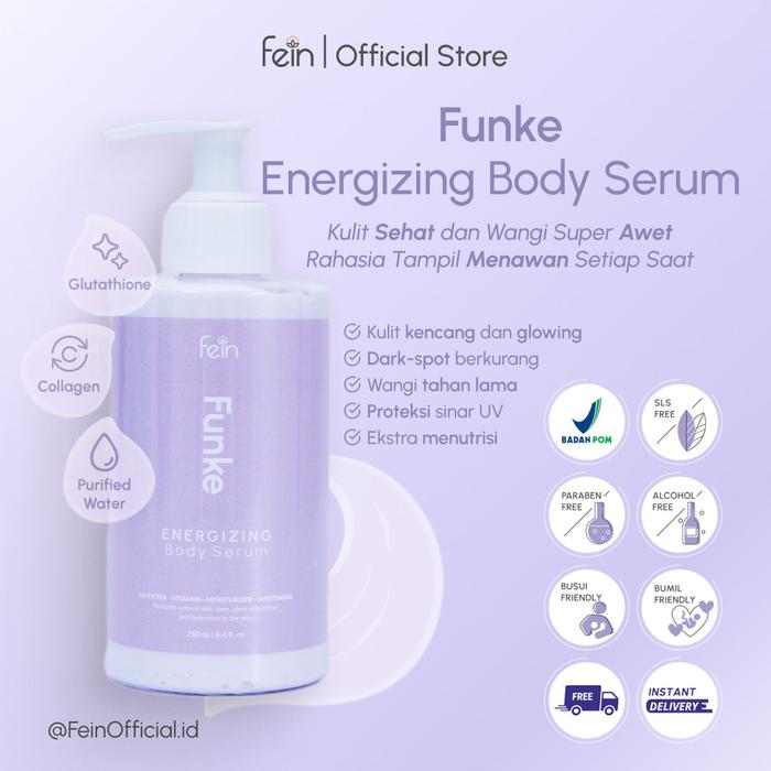 Gambar Fein Funke Energizing Body Serum - 250ml dari FEIN Indonesia Kota Administrasi Jakarta Barat Tokopedia