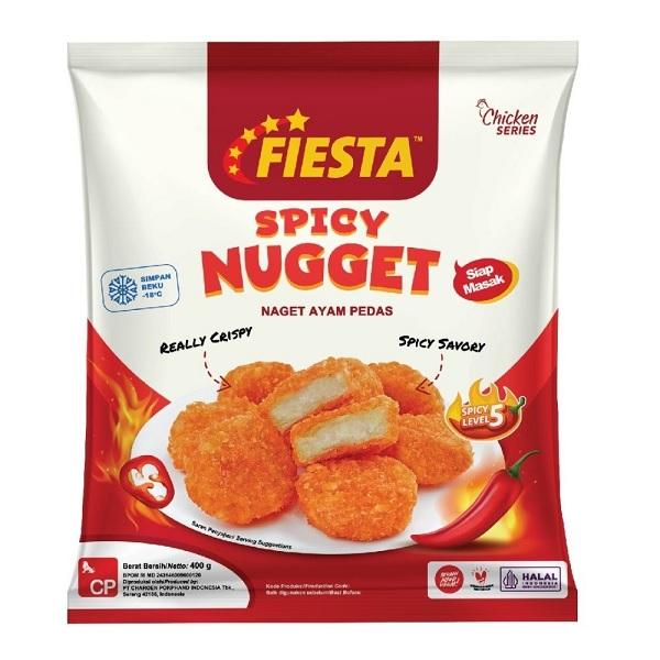 Gambar FIESTA SPICY CHICKEN NUGGET 400 GR dari Hypermart Pesona Depok Kota Depok Tokopedia